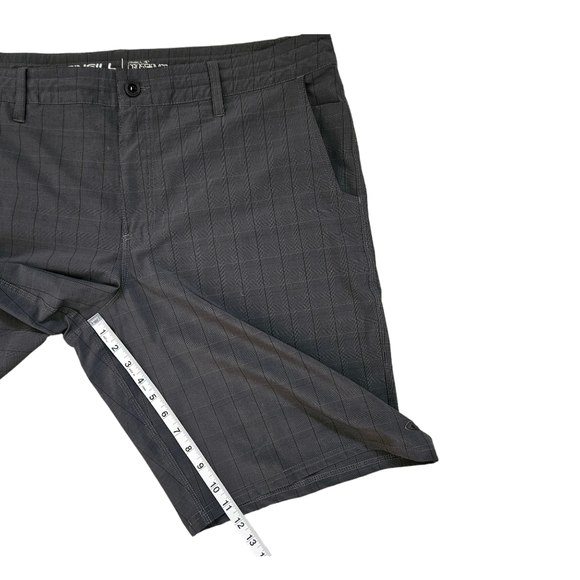 O'Neill Crossover Shorts Size 40 Gray Plaid - Picture 11 of 16